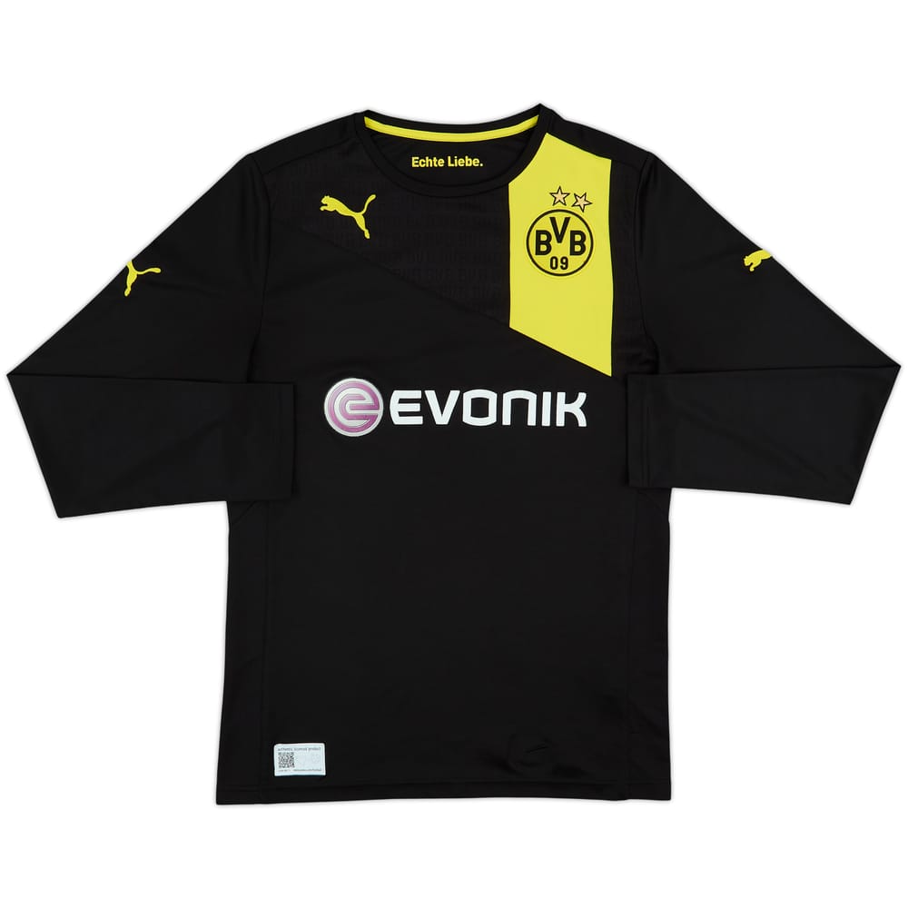 2012-13 Borussia Dortmund Away L/S Shirt - 6/10 - (S)