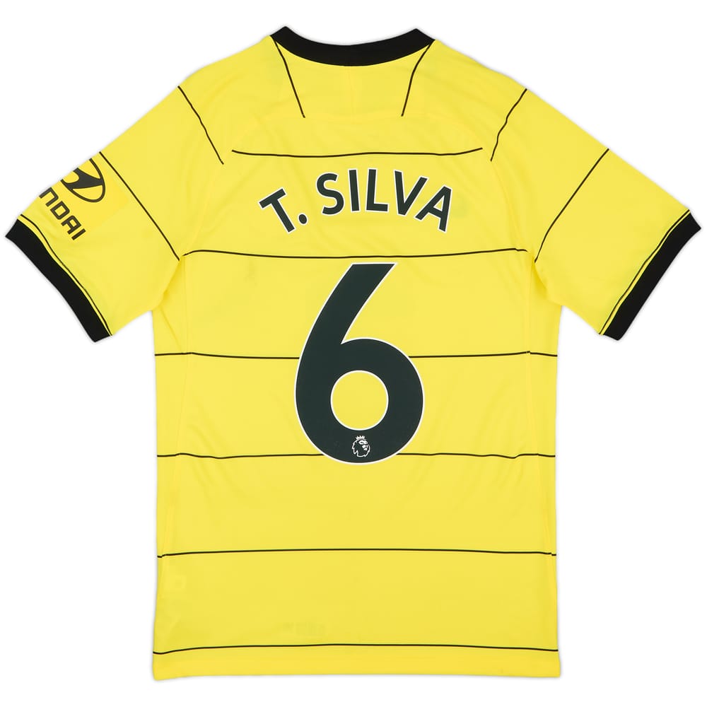 2021-22 Chelsea Away Shirt T.Silva #6 - 6/10 - (S)