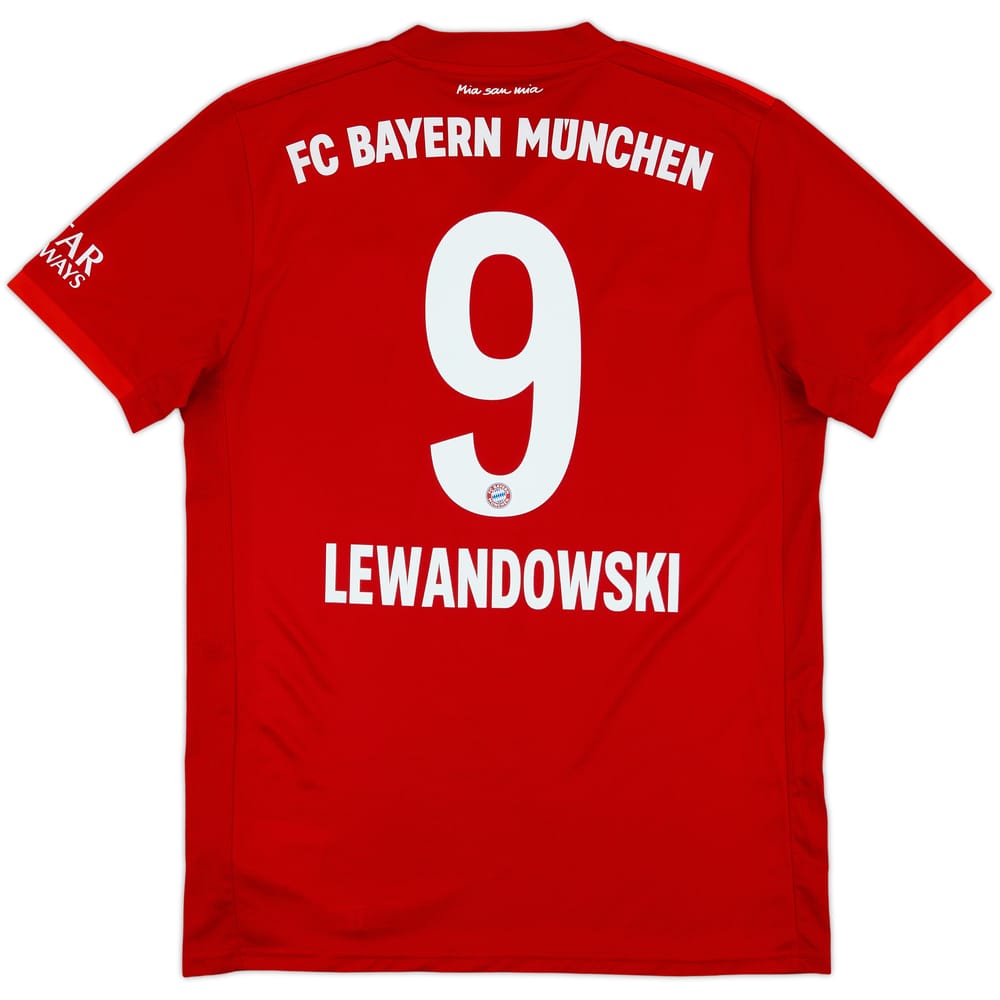 2019-20 Bayern Munich Home Shirt Lewandowski #9 - 10/10 - (M)
