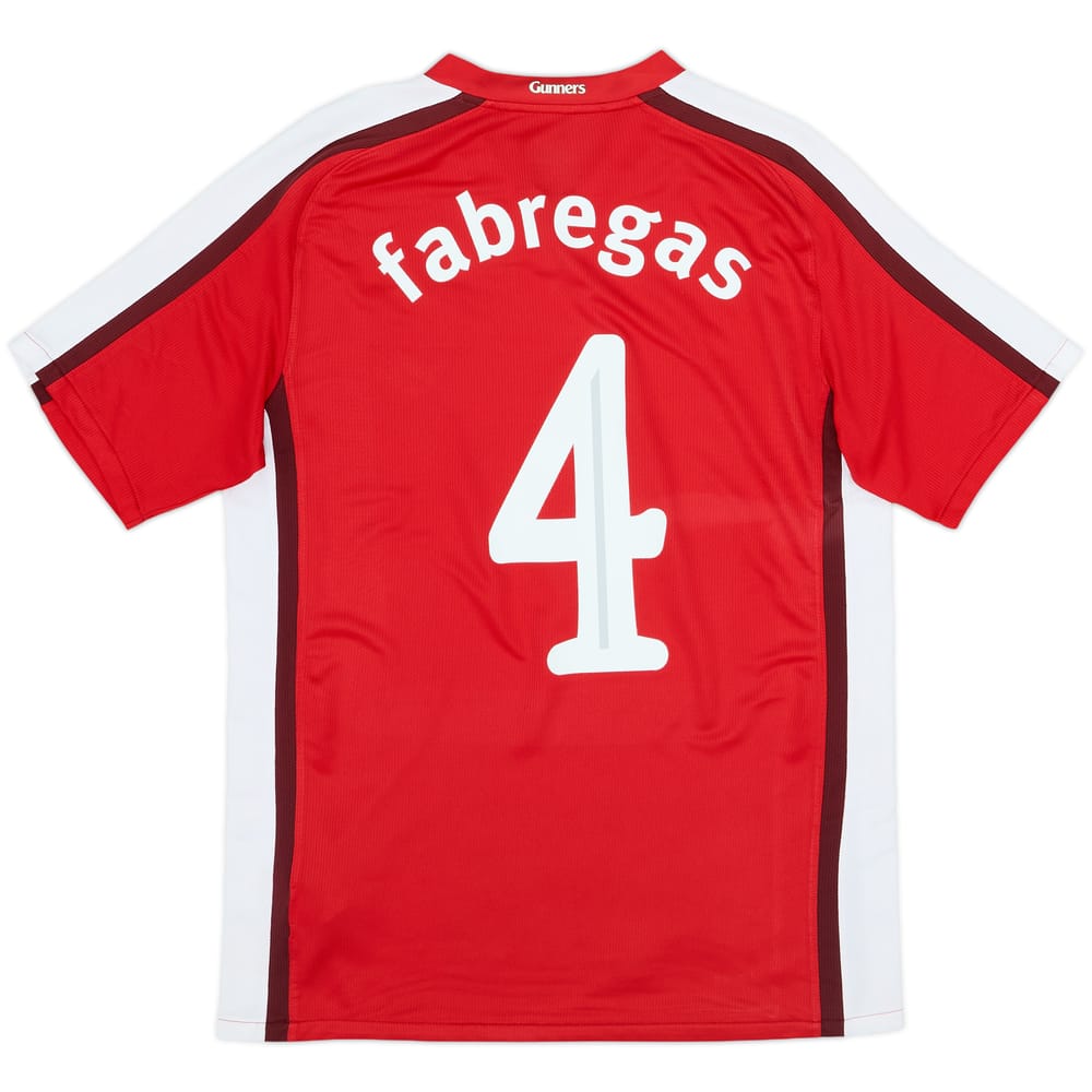 2008-10 Arsenal Home Shirt Fabregas #4 - 6/10 - (S)