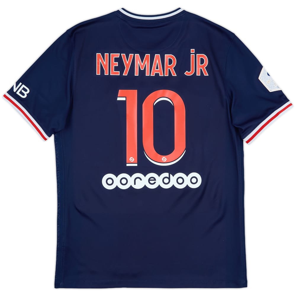 2020-21 Paris Saint-Germain Home Shirt Neymar Jr #10 - 6/10 - (M)