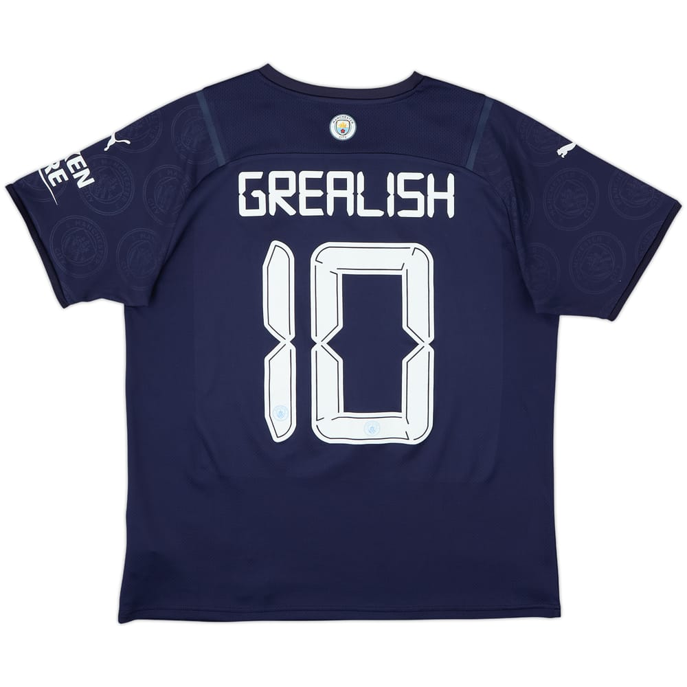 2021-22 Manchester City Third Shirt Grealish #10 - 7/10 - (L)
