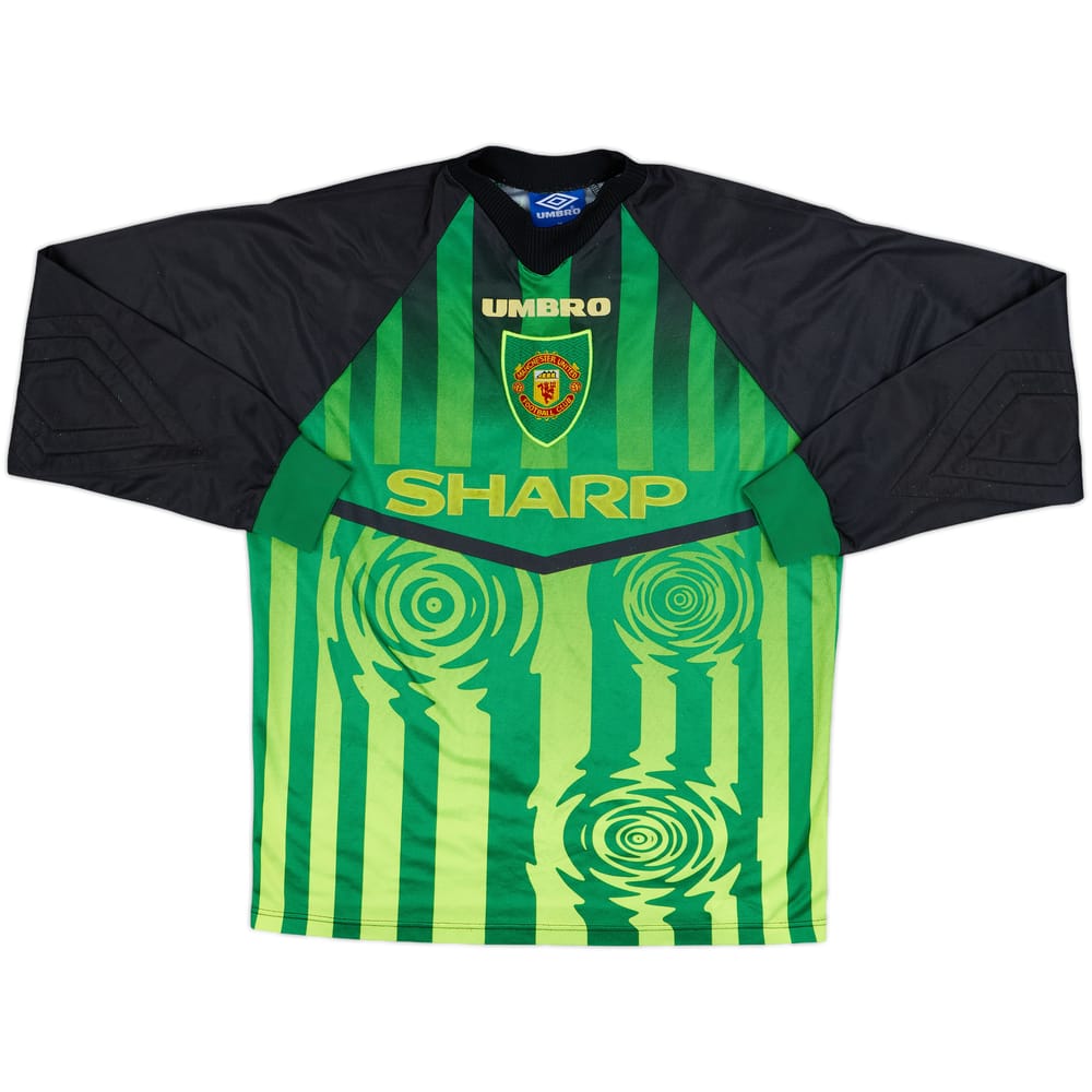 1997-98 Manchester United GK Shirt Schmeichel #1 - 6/10 - (M)