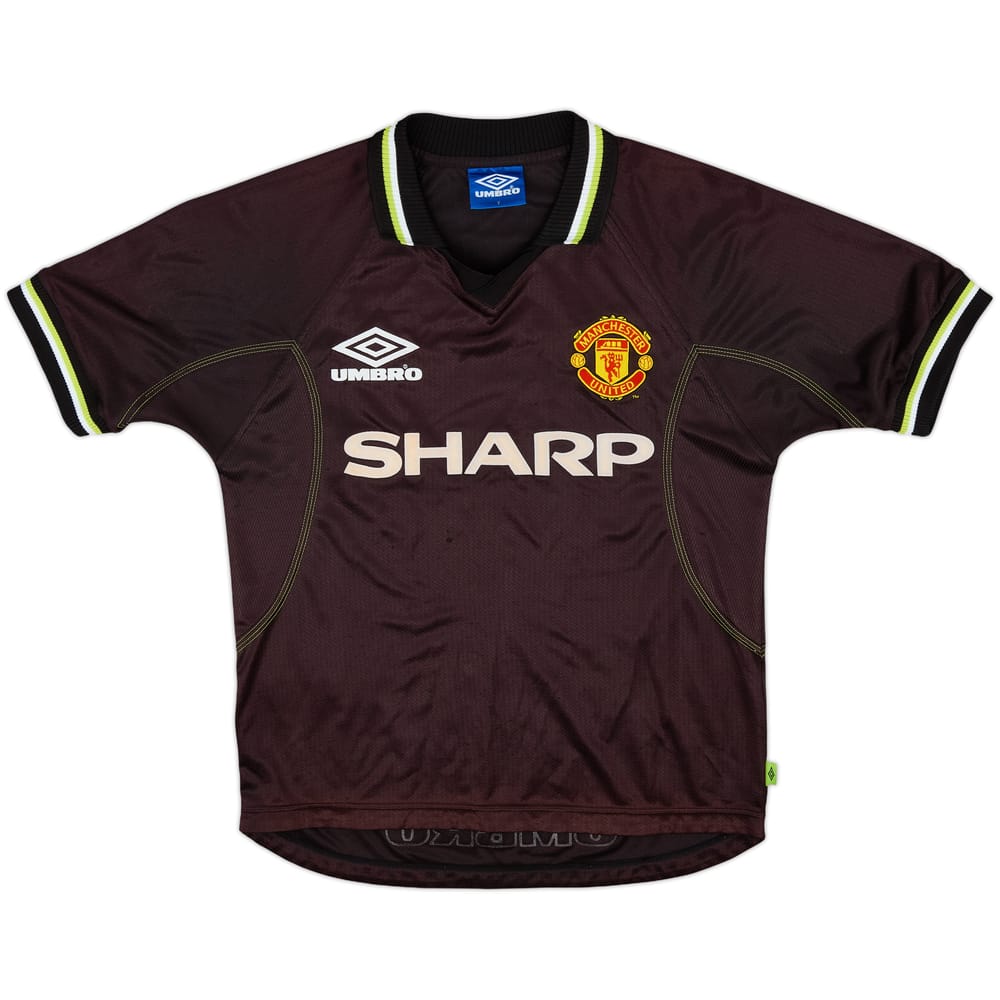 1998-99 Manchester United Third Shirt - 5/10 - (XL.Boys)