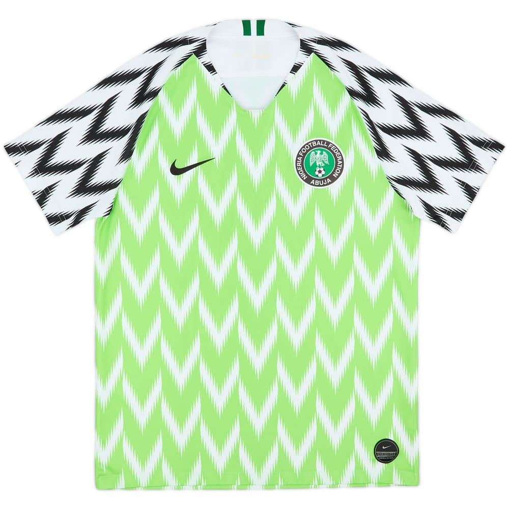 2018-19 Nigeria Home Shirt - 8/10 - (M)