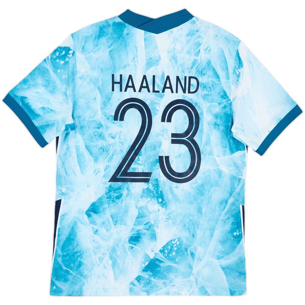 2020-22 Norway Away Shirt Haaland #9 - 8/10 - (M)