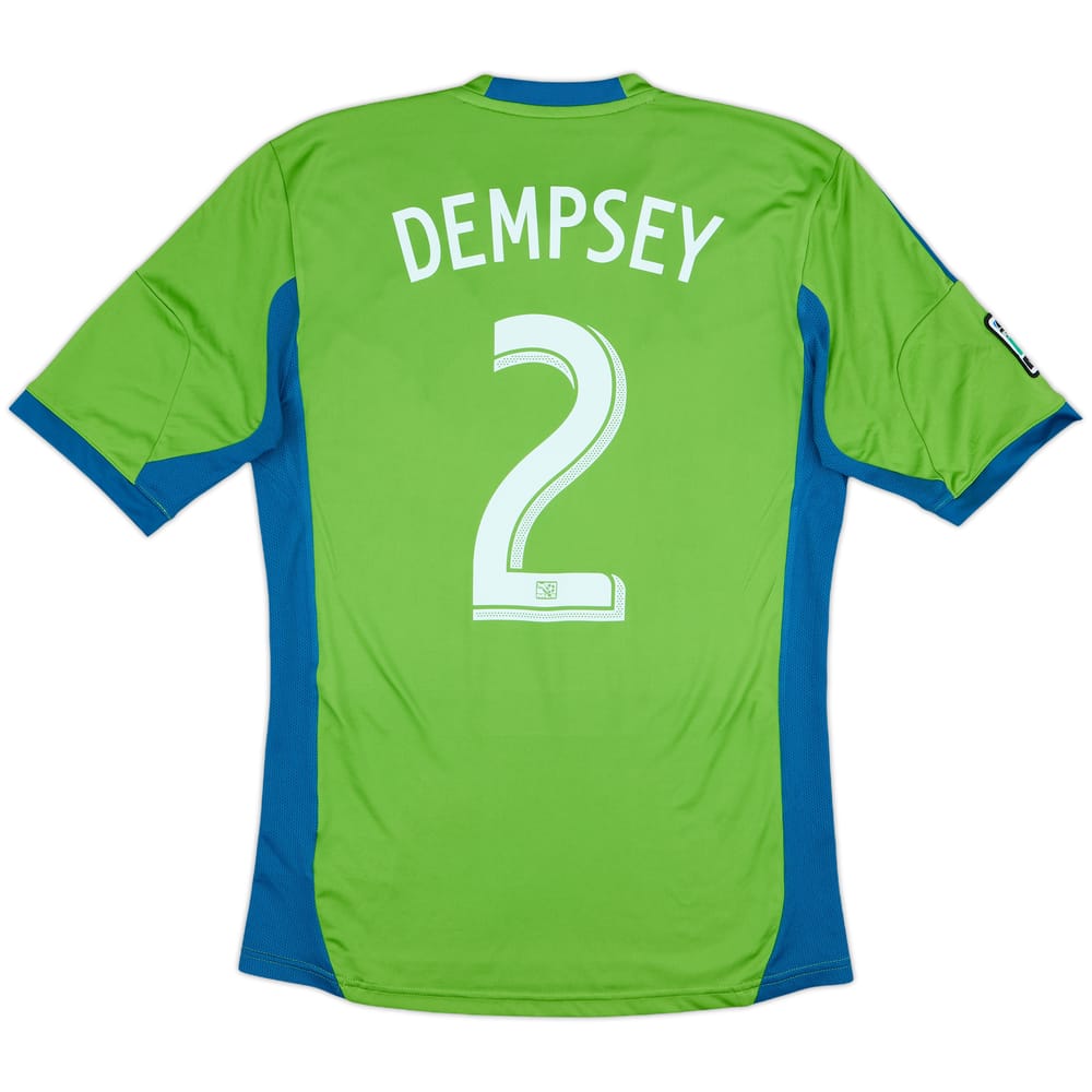 2015 Seattle Sounders adidas Home Shirt Dempsey #2 - 8/10 - (S)