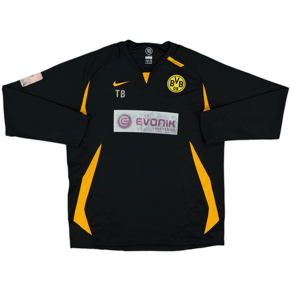 2007-08 Borussia Dortmund Player Issue Nike Training L/S Shirt TB - 5/10 - (XL)