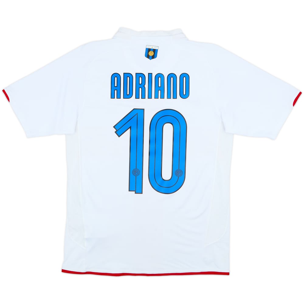 2007-08 Inter Milan Centenary Away Shirt Adriano #10 - 8/10 - (S)