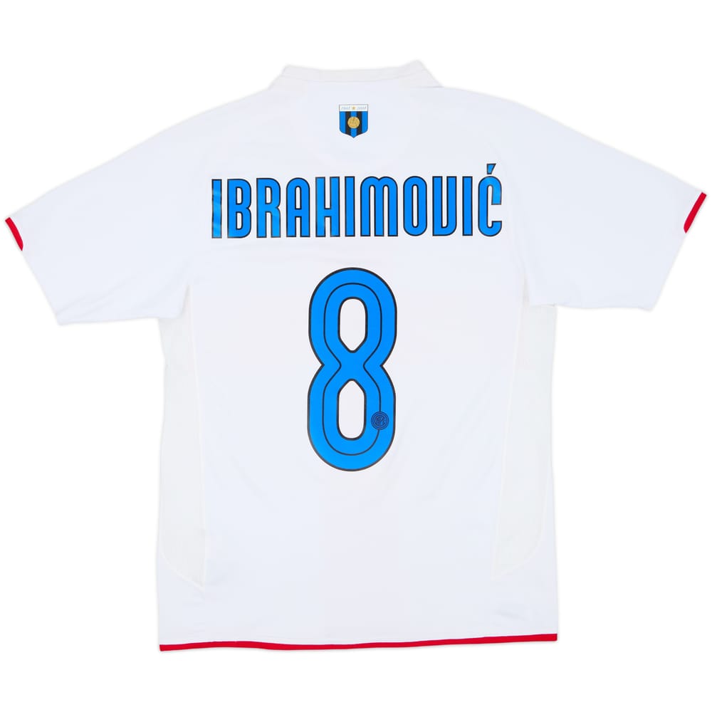 2007-08 Inter Milan Centenary Away Shirt Ibrahimovic #8 - 8/10 - (S)