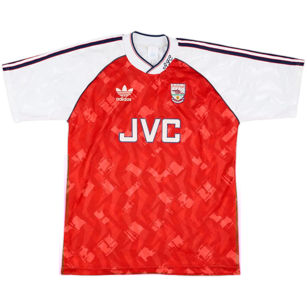 1990-92 Arsenal Home Shirt - 8/10 - (L)