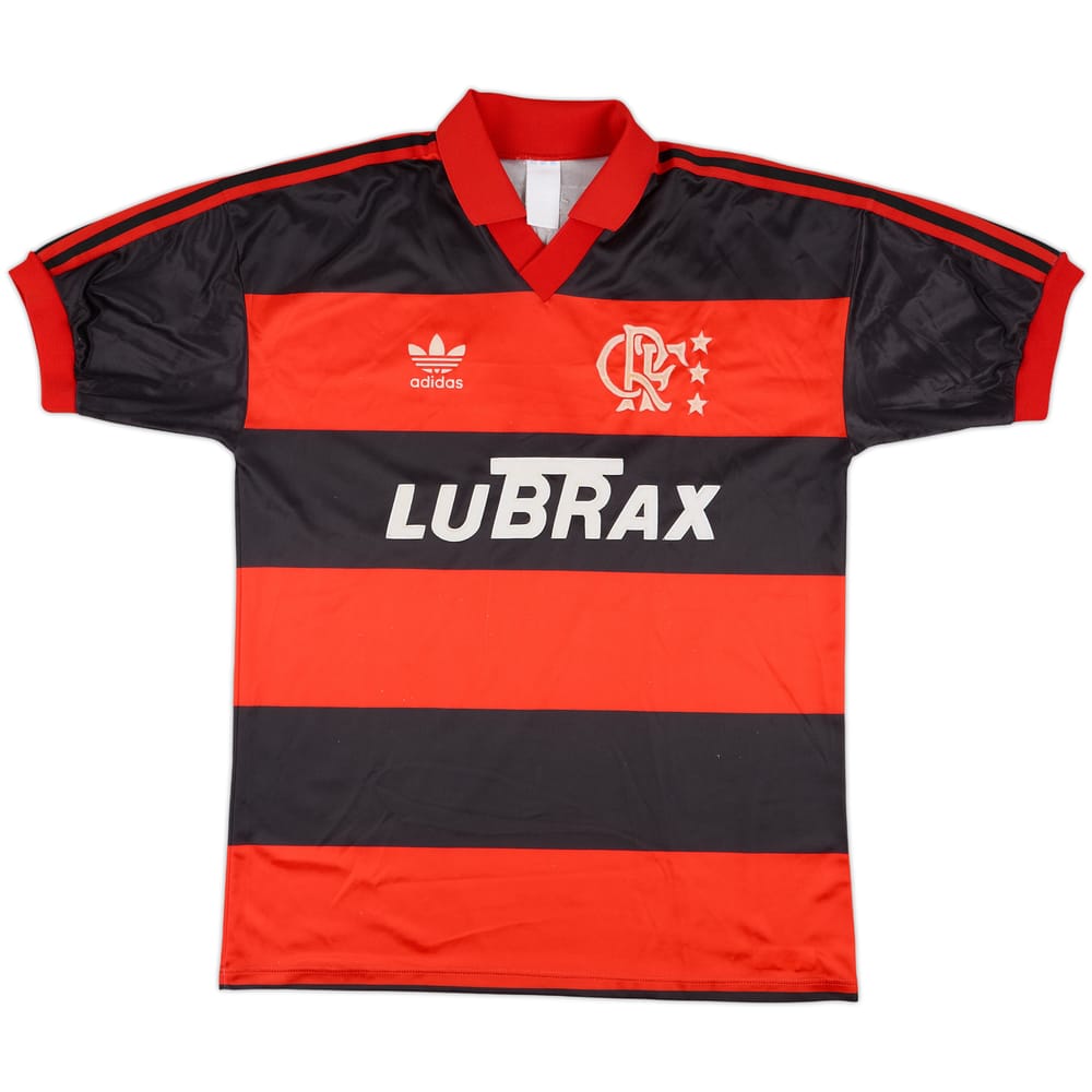1990-92 Flamengo Home Shirt - 8/10 - (XL)