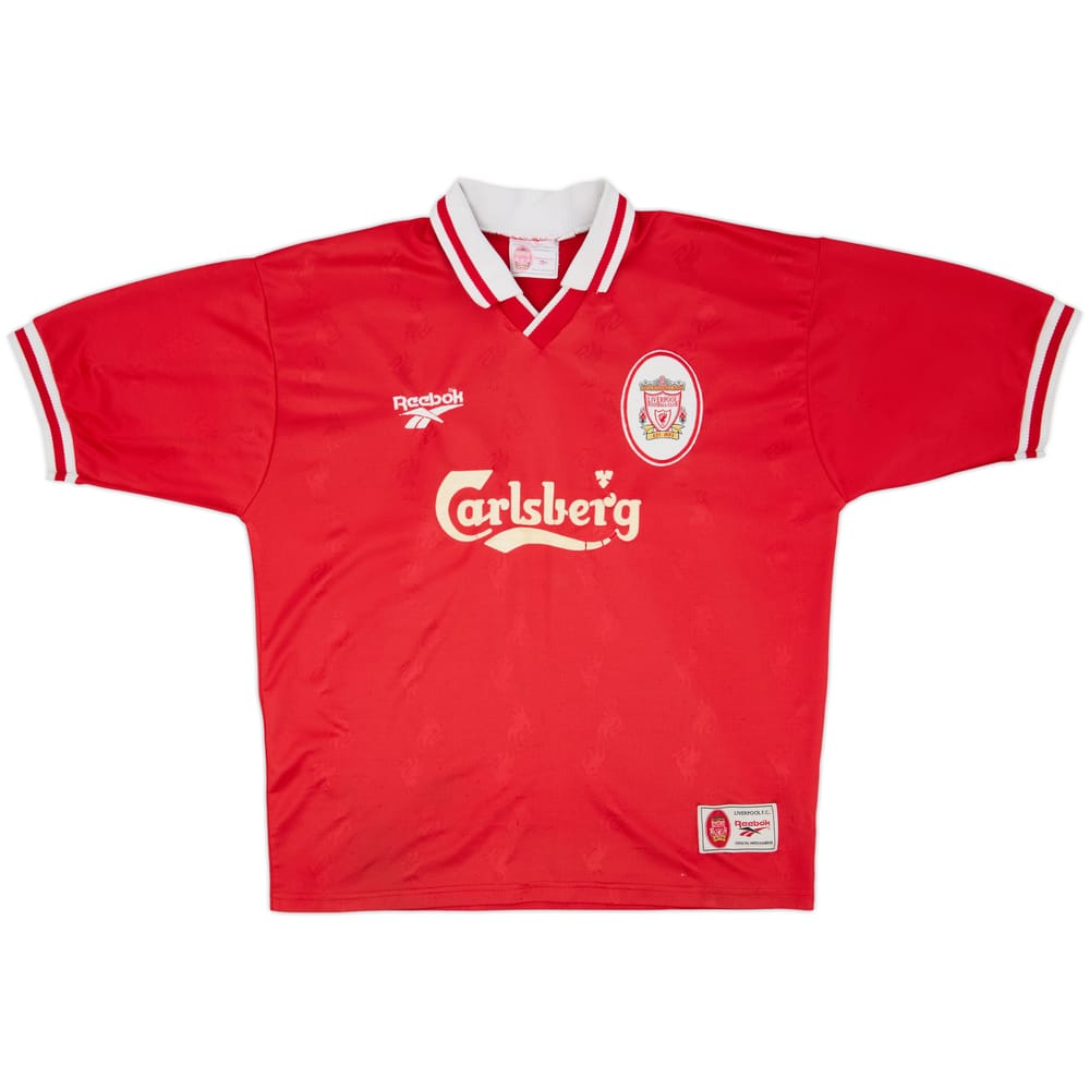 1996-98 Liverpool Home Shirt - 5/10 - (L)
