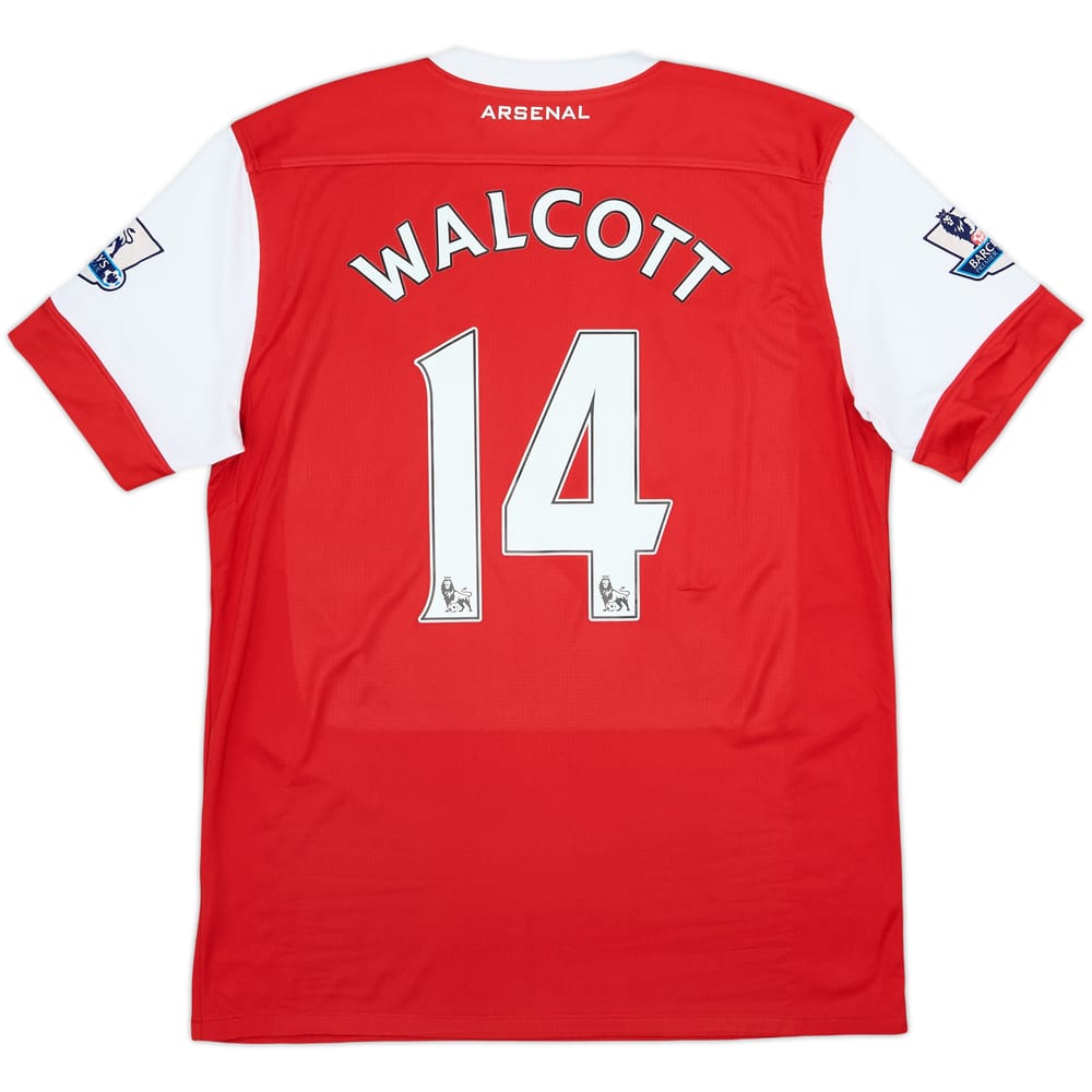 2010-11 Arsenal Home Shirt Walcott #14 - 6/10 - (L)