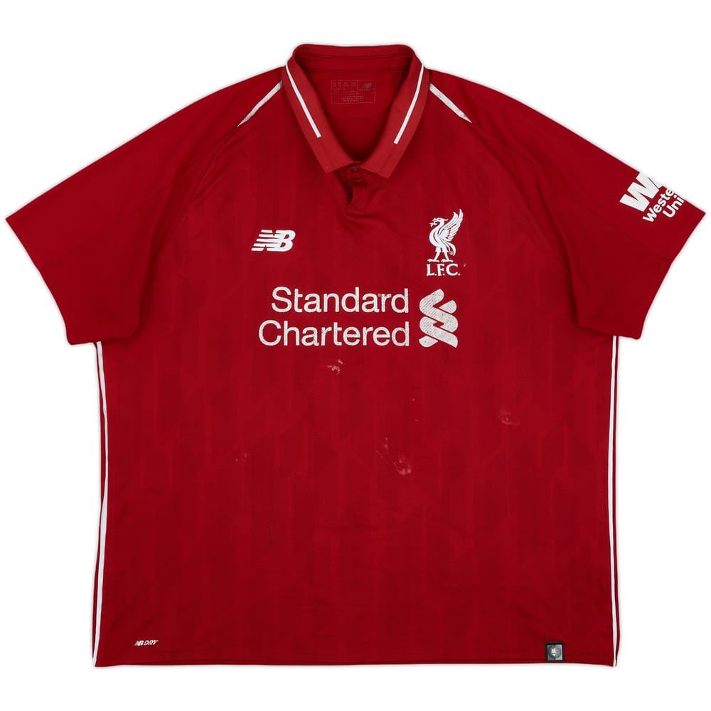 2018-19 Liverpool Home Shirt - 4/10 - (XXL)