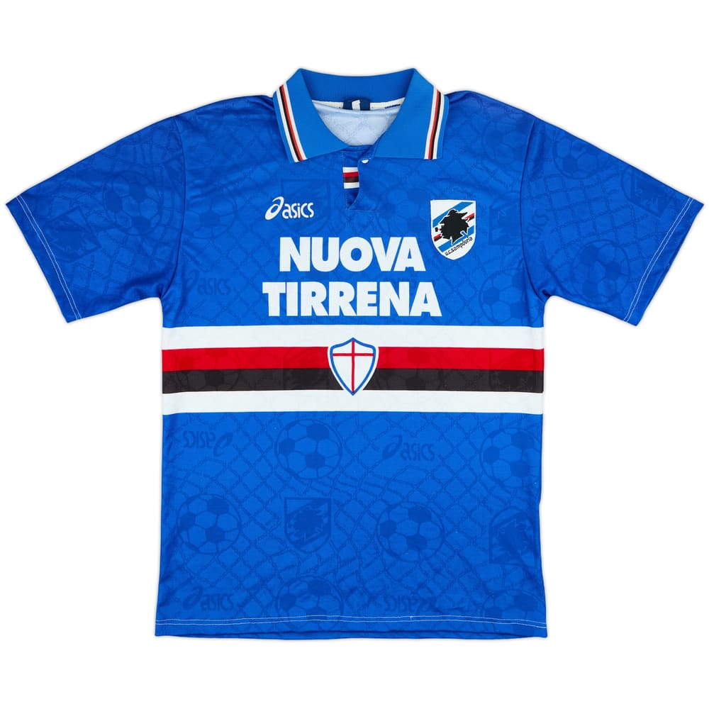1995-96 Sampdoria Home Shirt - 9/10 - (M)