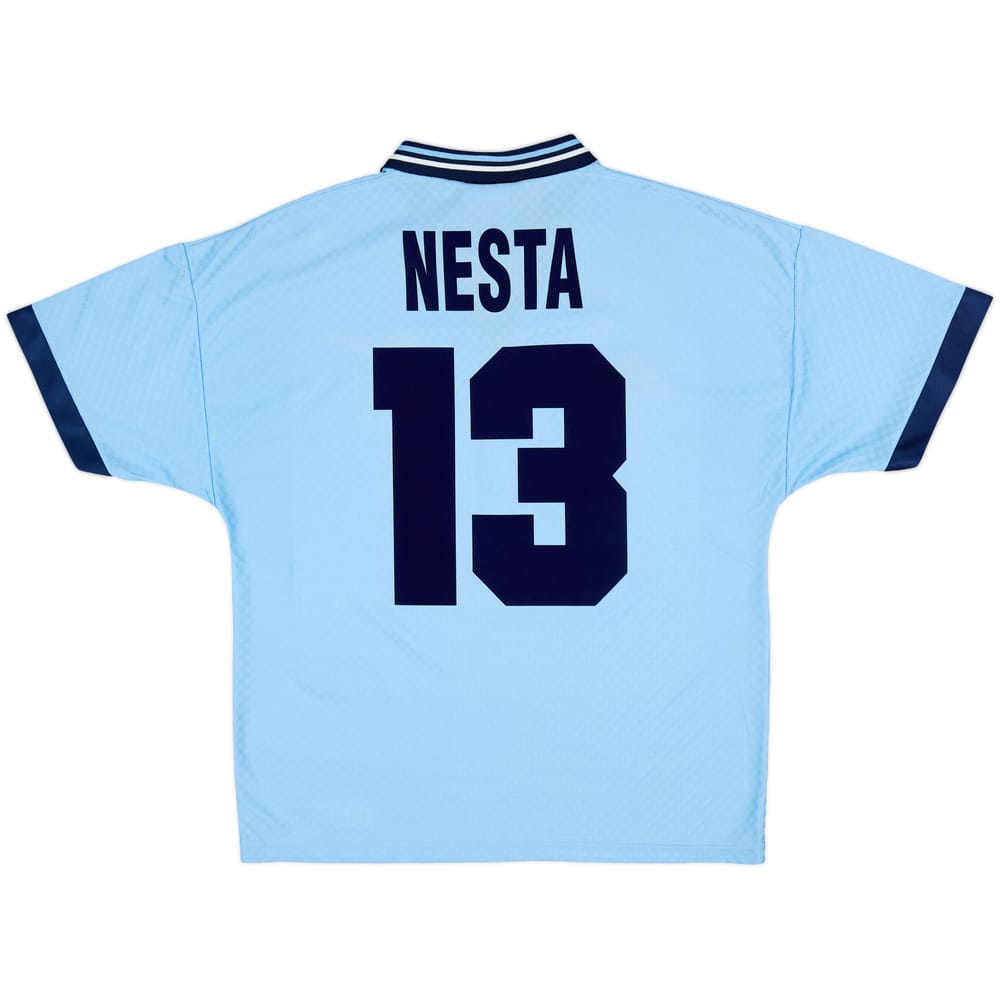 1995-96 Lazio Home Shirt Nesta #13 - 6/10 - (M)