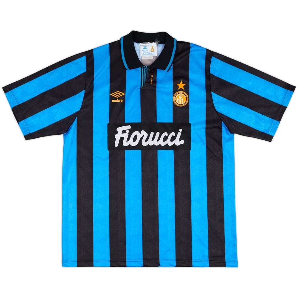 1992-94 Inter Milan Home Shirt - 9/10 - (L)