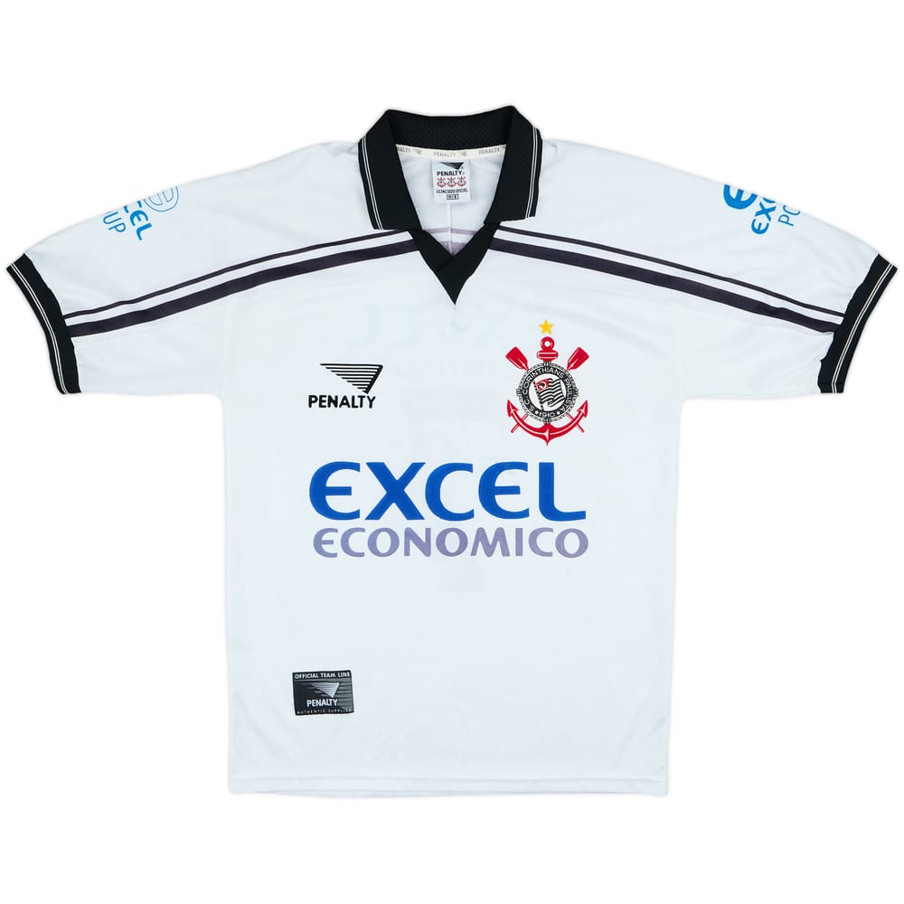 1998 Corinthians Home Shirt #7 - 8/10 - (M)