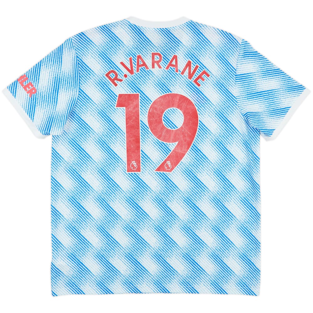 2021-22 Manchester United Away Shirt R.Varane #19 - 6/10 - (XL)