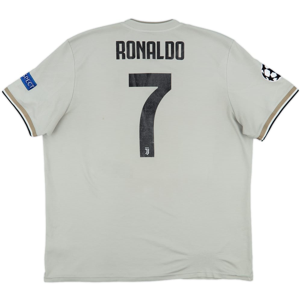 2018-19 Juventus Away Shirt Ronaldo #7 - 6/10 - (XXL)
