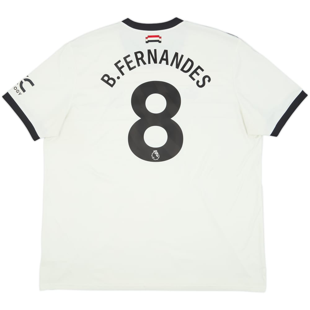 2024-25 Manchester United Third Shirt B.Fernandes #8 - 8/10 - (3XL)