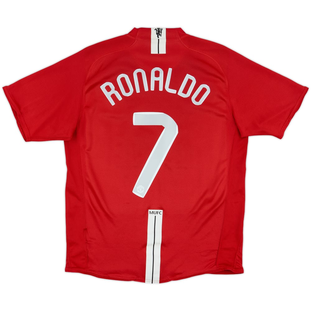 2007-09 Manchester United Home Shirt Ronaldo #7 - 5/10 - (M)