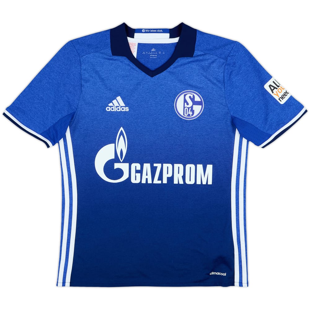 2016-18 Schalke Home Shirt - 8/10 - (L.Boys)