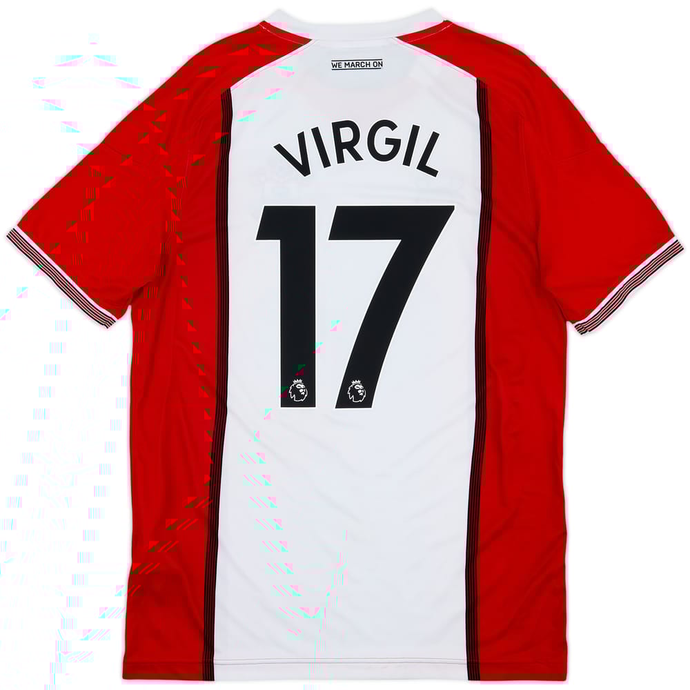 2017-18 Southampton Home Shirt Virgil #17 - 7/10 - (S)