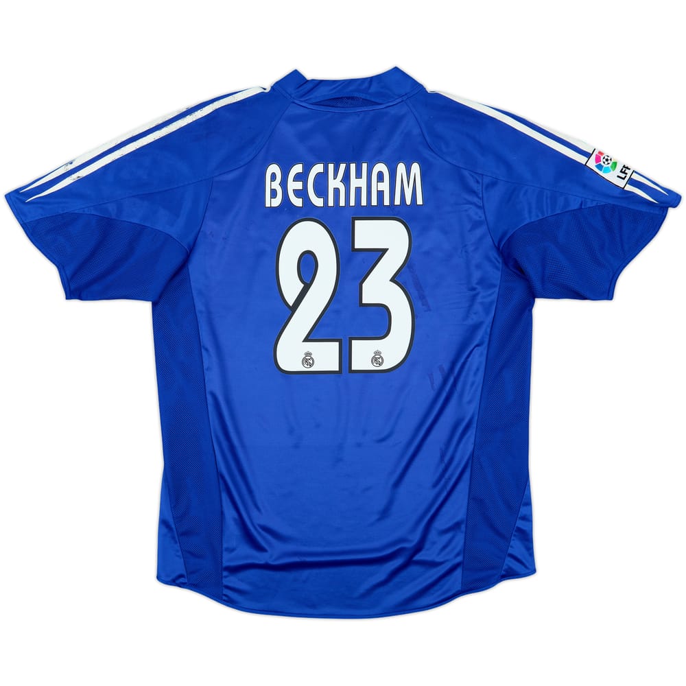 2004-05 Real Madrid Third Shirt Beckham #23 - 6/10 - (L)