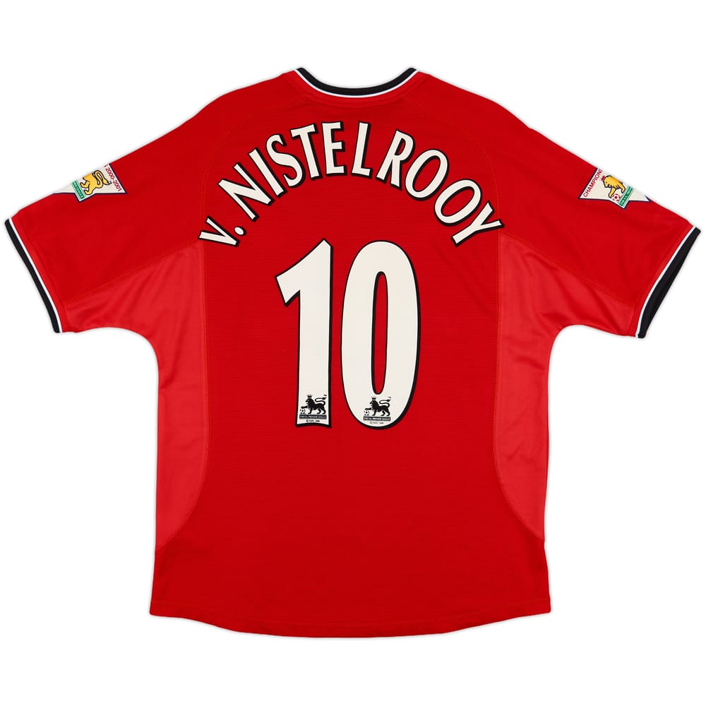 2000-02 Manchester United Home Shirt v.Nistelrooy #10 - 6/10 - (M)