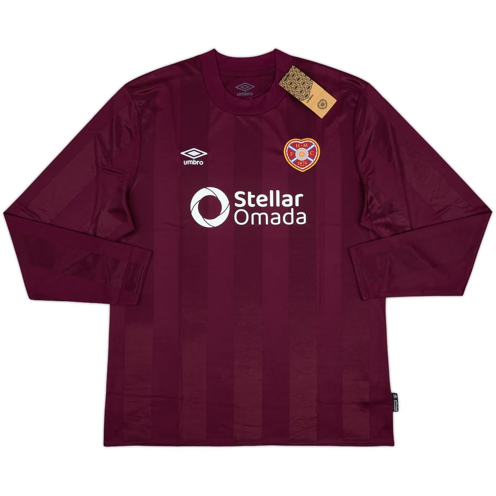 2024-25 Hearts Home L/S Shirt (XL)