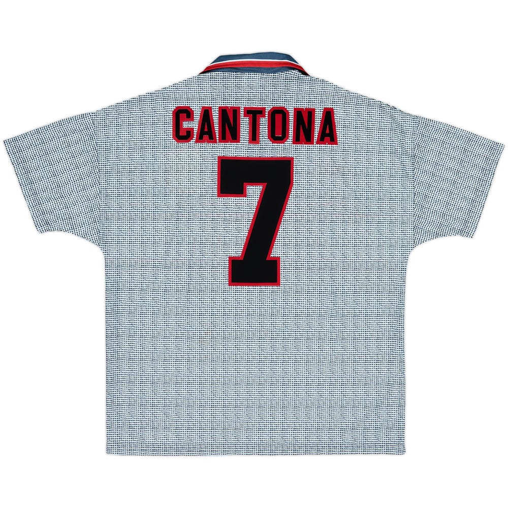 1995-96 Manchester United Away Shirt Cantona #7 - 10/10 - (XL)
