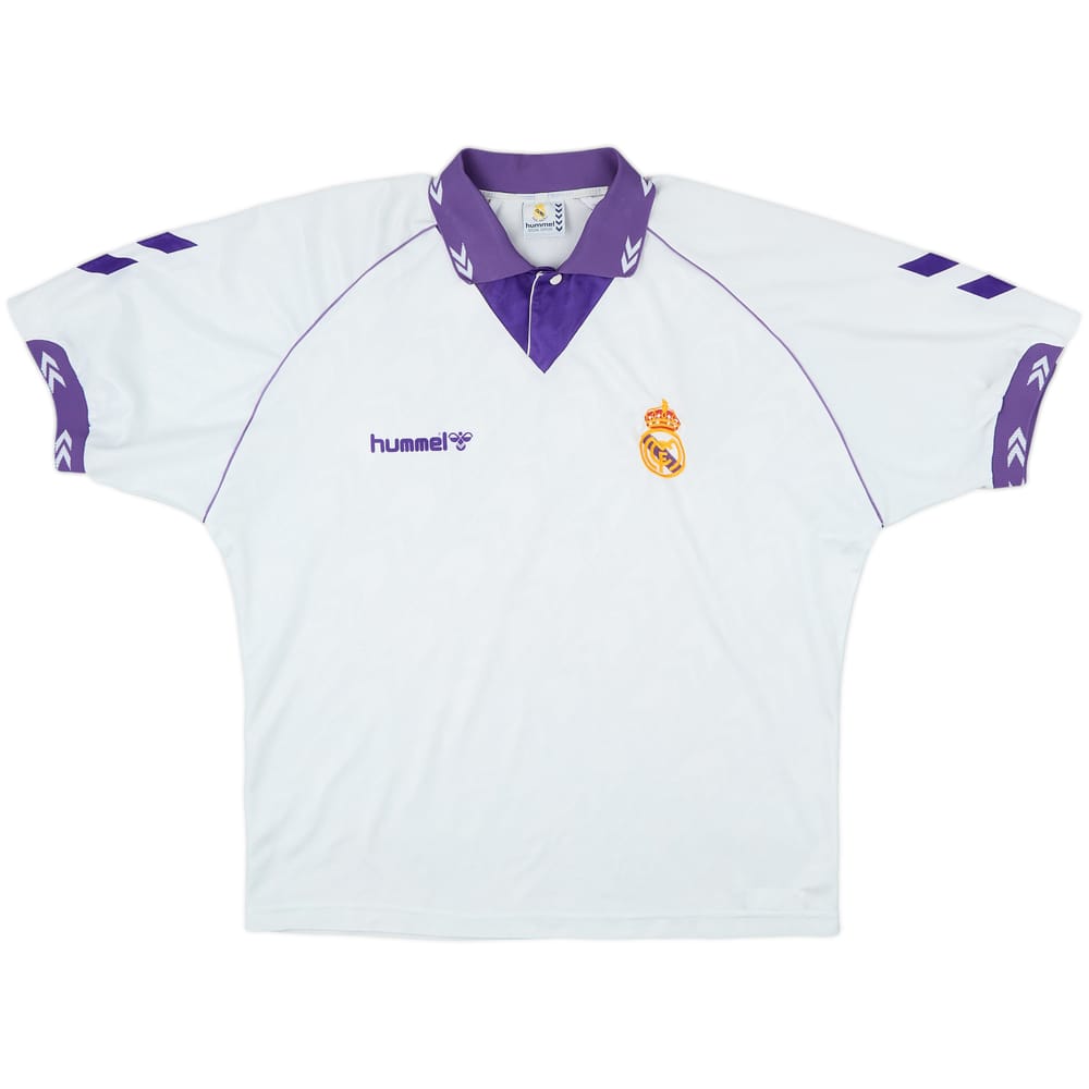 1993-94 Real Madrid Home Shirt - 8/10 - (XXL)