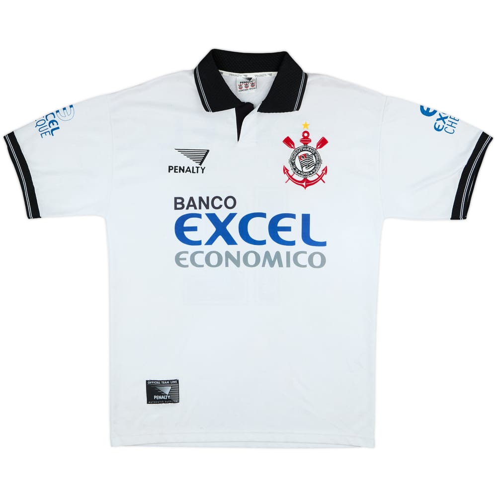 1997 Corinthians Home Shirt #12 - 7/10 - (L)