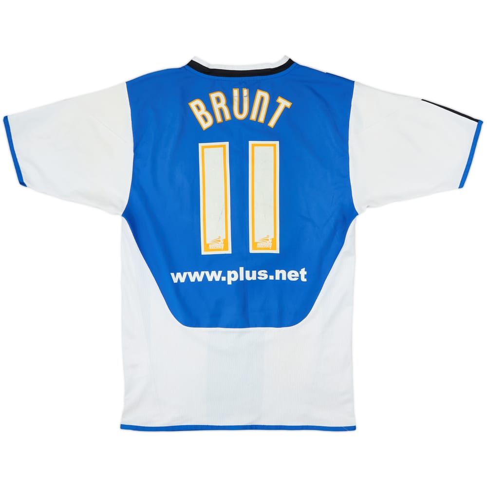 2005-07 Sheffield Wednesday Home Shirt Brunt #11 - 4/10 - (S)