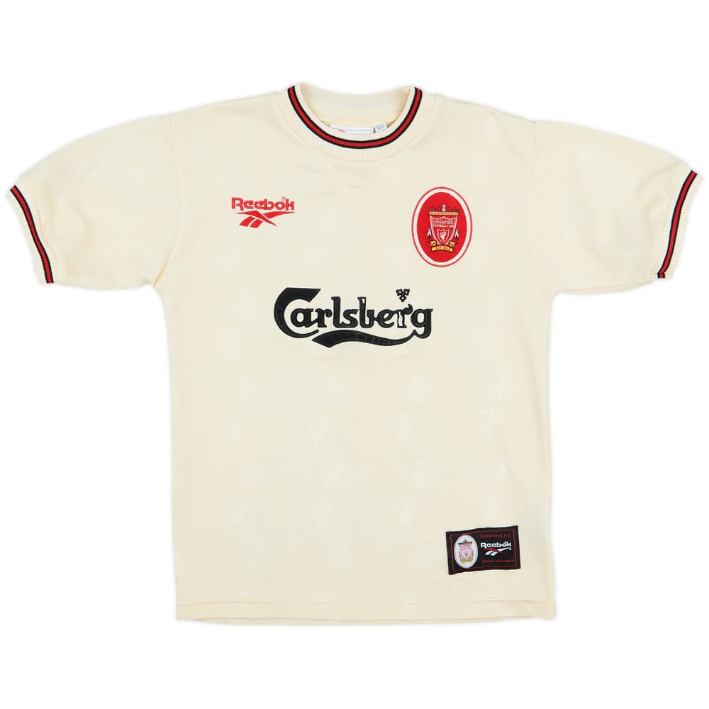 1996-97 Liverpool Away Shirt - 7/10 - (L.Boys)