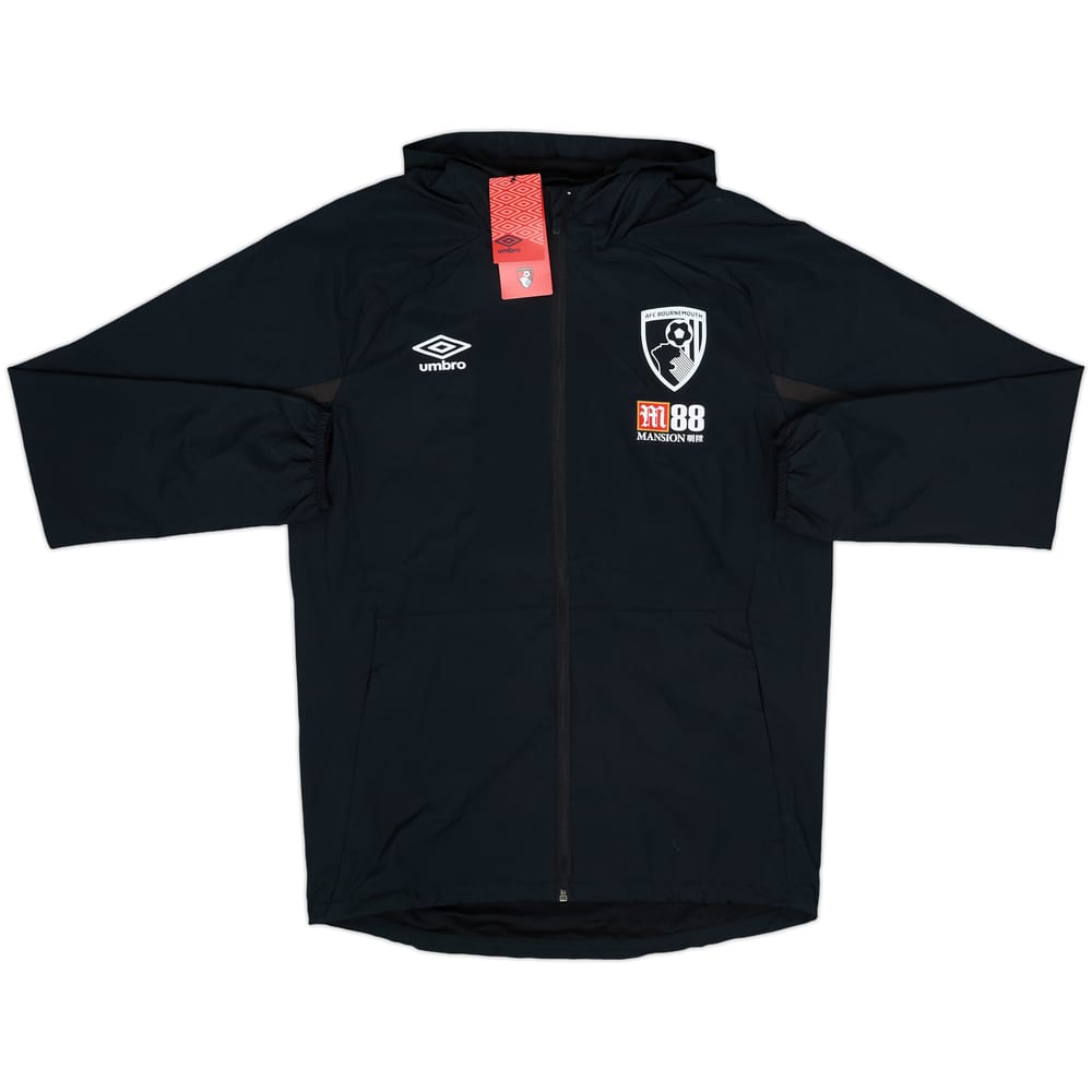 2017-18 Bournemouth Umbro Hooded Rain Jacket (S)