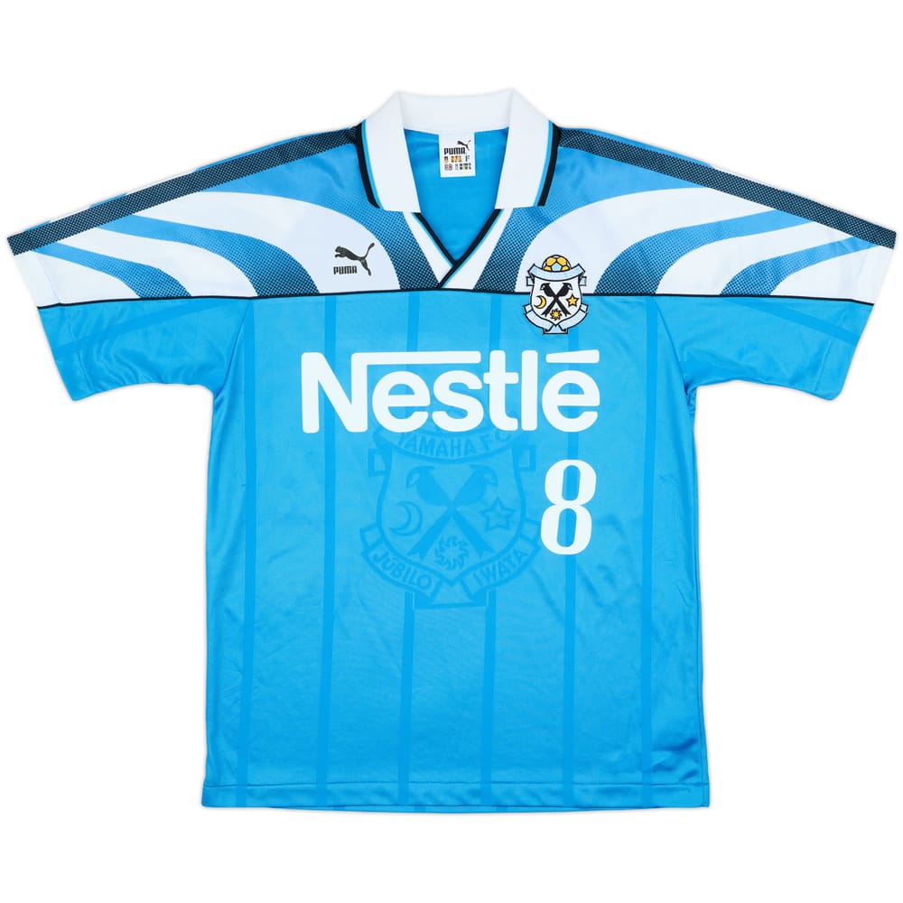 1997 Jubilo Iwata Home Shirt #8 - 9/10 - (M/L)
