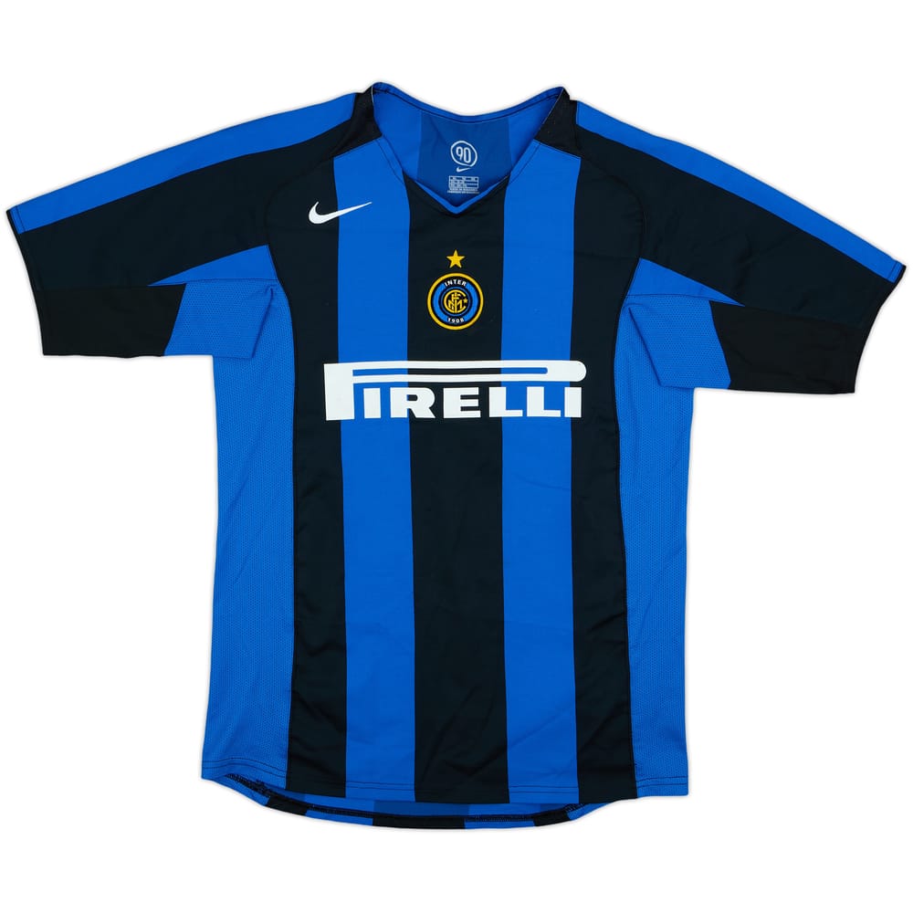 2004-05 Inter Milan Home Shirt - 8/10 - (XL.Boys)