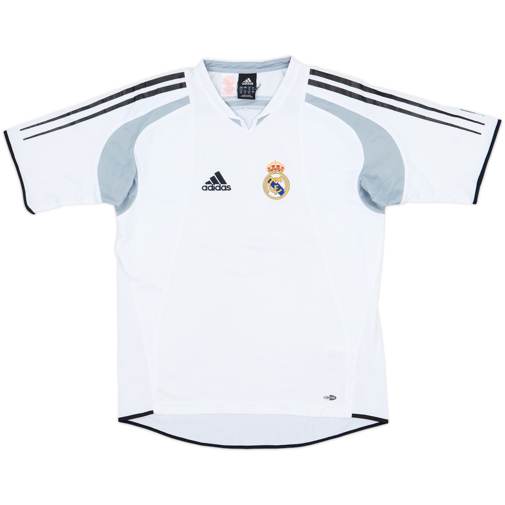 2004-05 Real Madrid adidas Training Shirt - 9/10 - (L.Boys)
