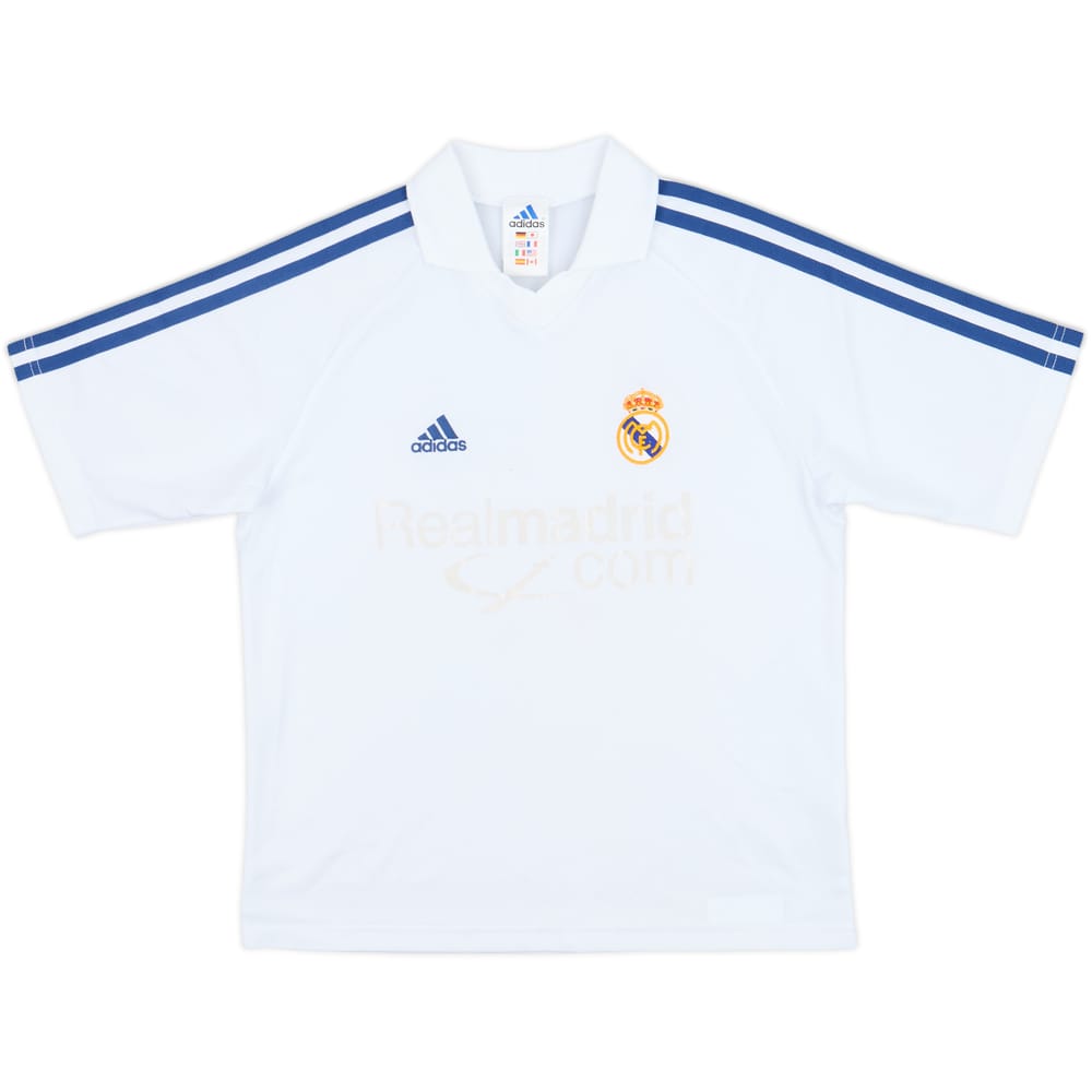 2001 Real Madrid Home Shirt - 4/10 - (M.Boys)