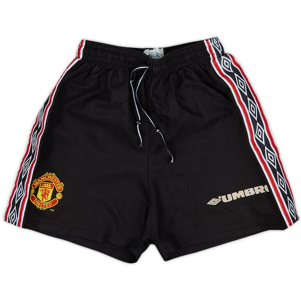 1998-00 Manchester United Away Shorts - 9/10 - (S.Boys)