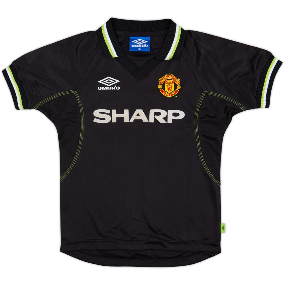 1998-99 Manchester United Third Shirt - 8/10 - (M.Boys)