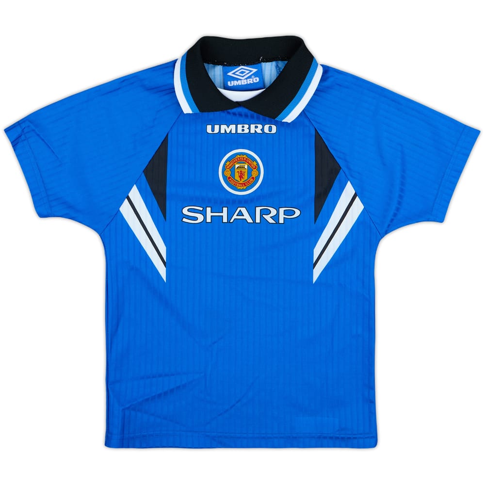 1996-98 Manchester United Third Shirt - 9/10 - (6-7 Years)