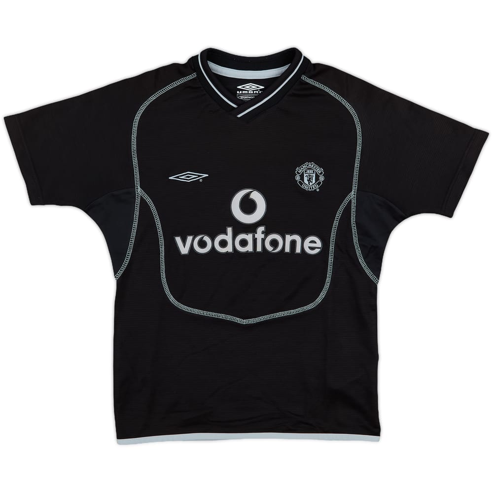 2000-02 Manchester United GK S/S Shirt - 9/10 - (S.Boys)