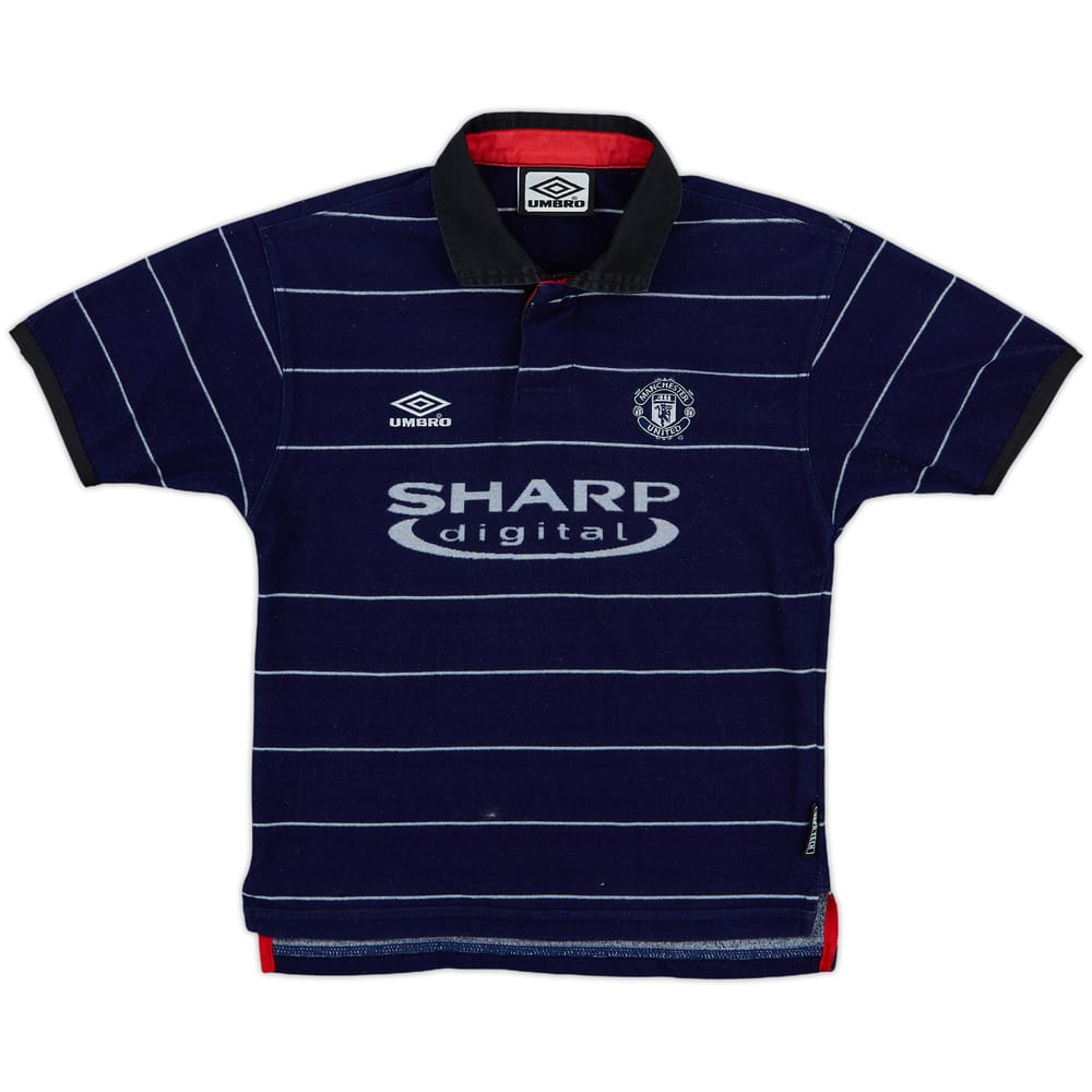 1999-00 Manchester United Away Shirt - 8/10 - (S.Boys)