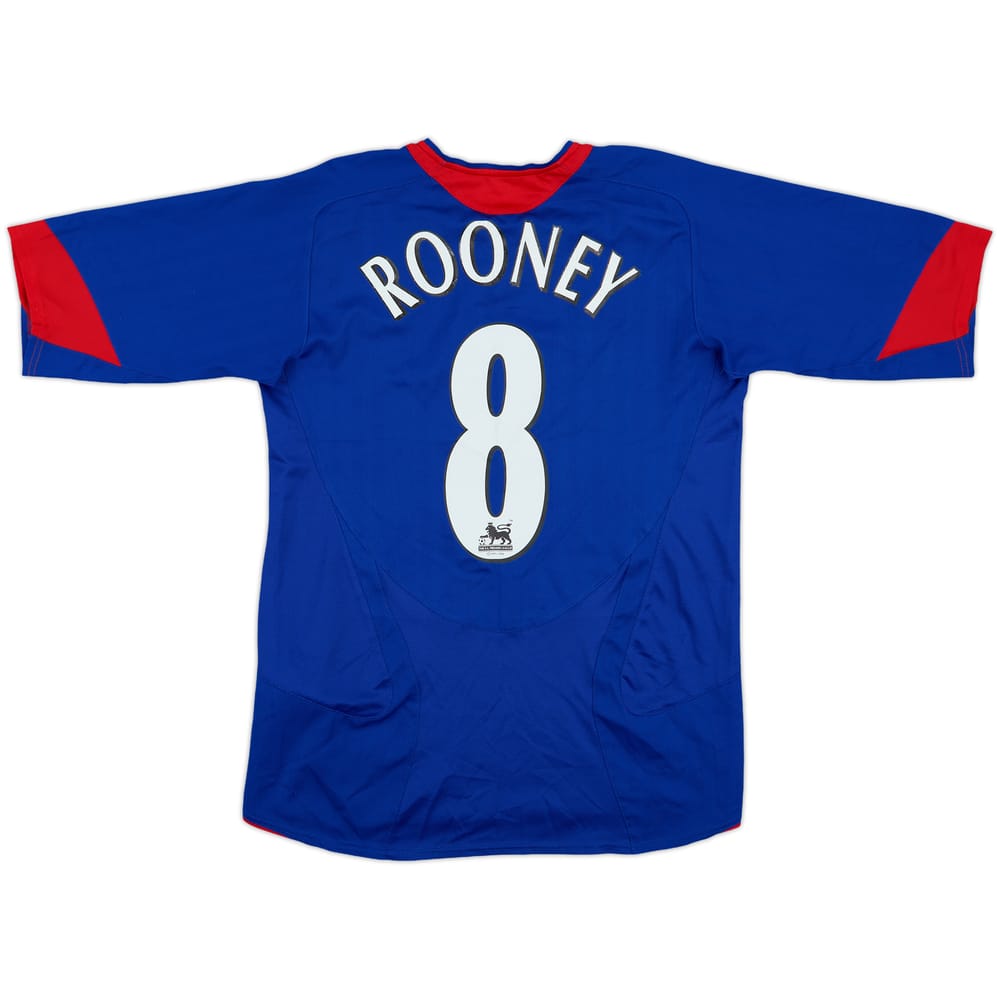 2005-06 Manchester United Away Shirt Rooney #8 - 8/10 - (XL.Boys)