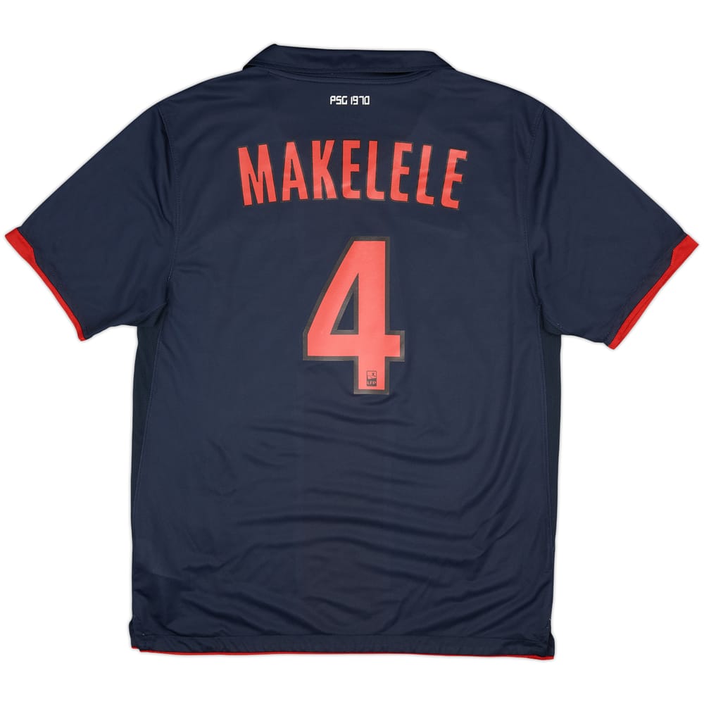 2010-11 Paris Saint-Germain Away Shirt Makelele #4 - 10/10 - (L)