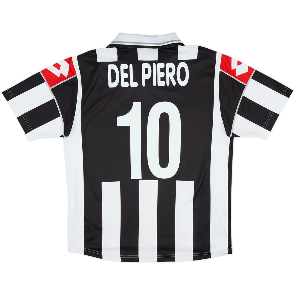 2000-01 Juventus Home Shirt Del Piero #10 - 6/10 - (L)